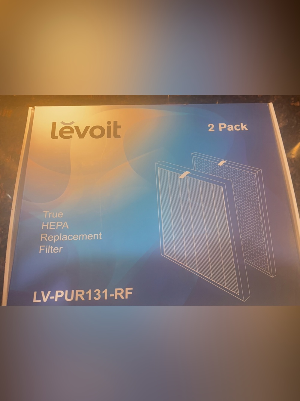 NEW Levoit True HEPA Replacement Filter Set LV-PUR131-RF NIB